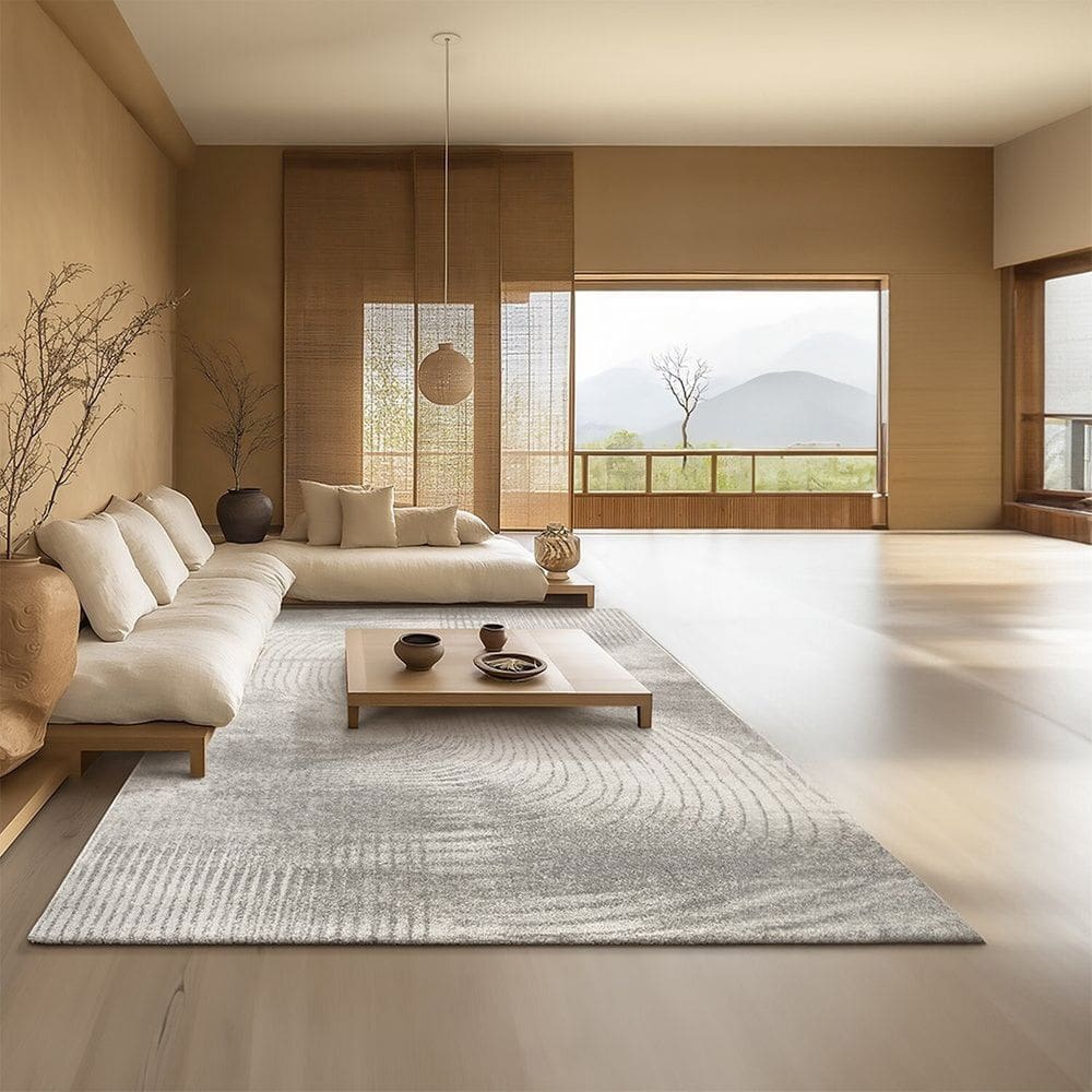 Tapete Tec. Tridimensional 3d 02/48 200cm X 300cm Cinza