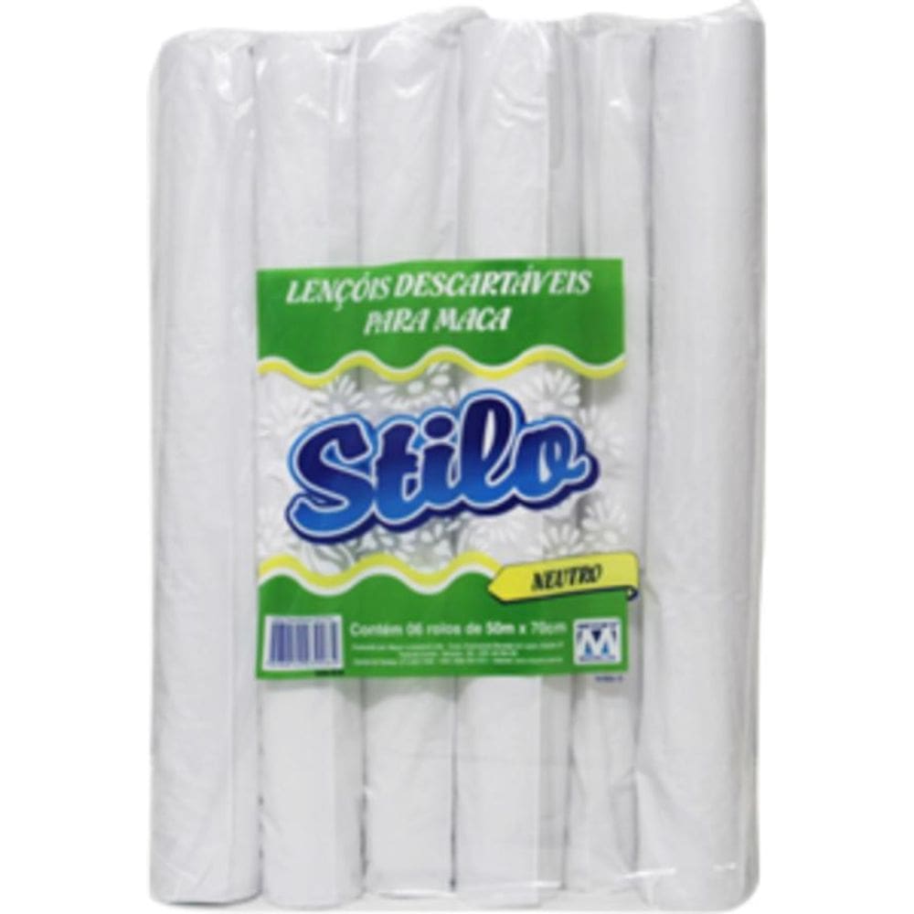 Lencol Hospitalar Neutro 50Mtx70Cm