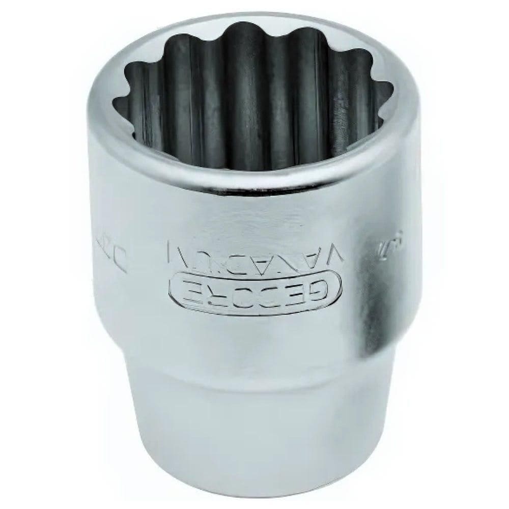 Soquete Encaixe  3/4 POL x 24 MM Estriado D32 GEDORE