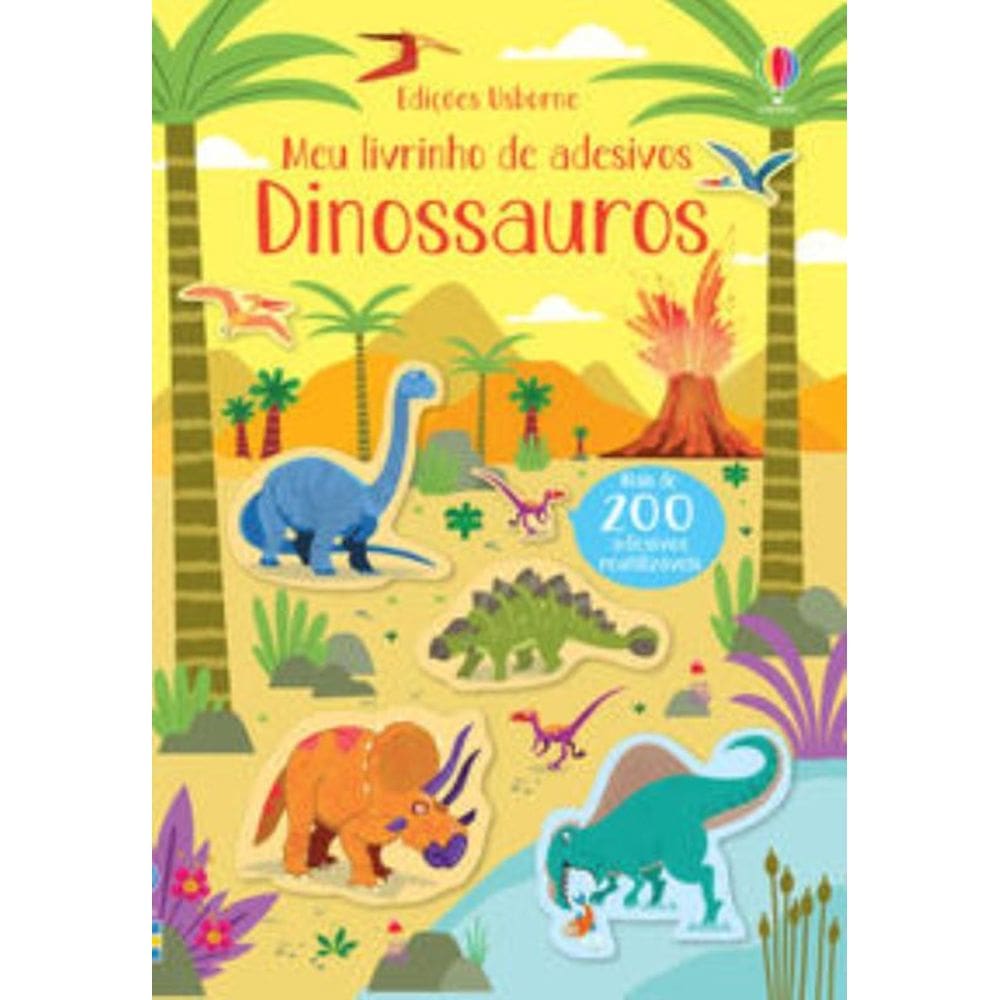 Dinossauros: meu livrinho de adesivos