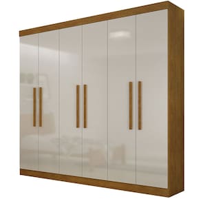Guarda Roupa Casal Hera 6 Portas MDF Rufato
