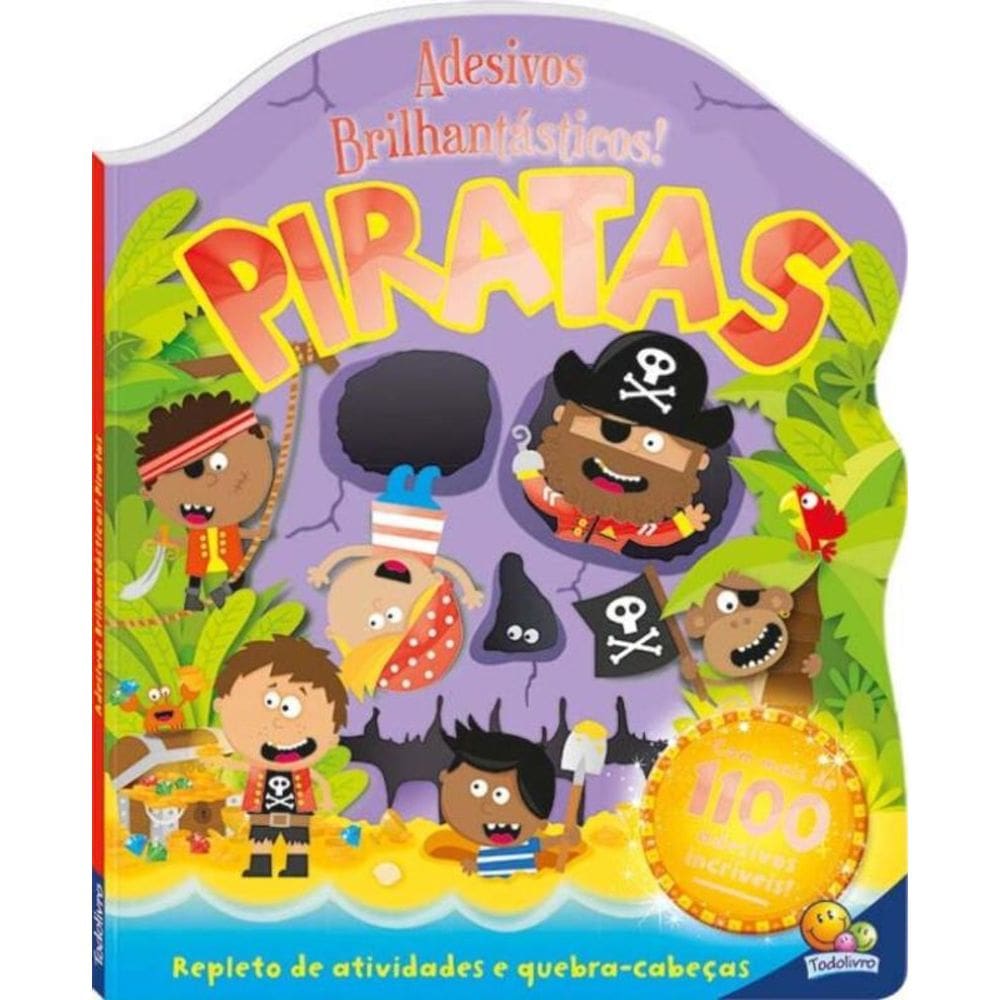 Adesivos Brilhantasticos! Piratas