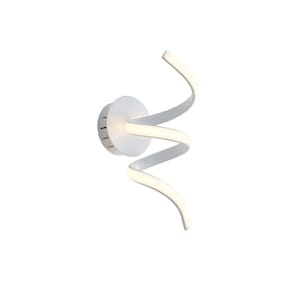 Arandela Quality Worm 1426 Led Bivolt Branco