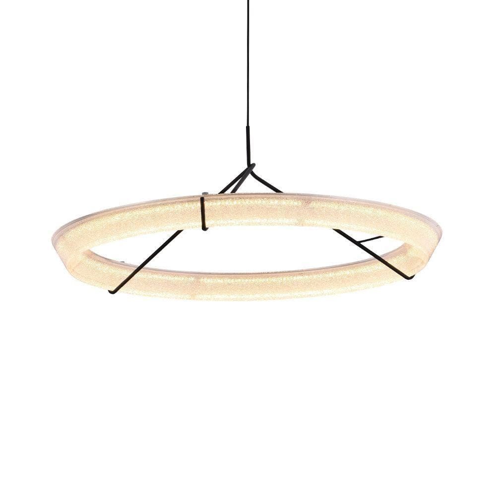 Lustre Pendente Nordecor Gise 2869 Preto Led Bivolt