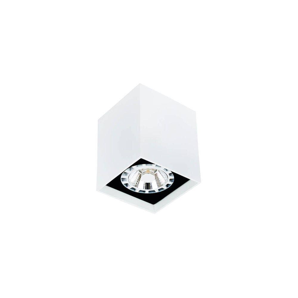 Spot De Sobrepor Newline Cube Ar70 Gu10 Bivolt Branco Preto