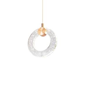 Lustre Pendente Nitrolux Ntl-007 Rose Gold Led Bivolt