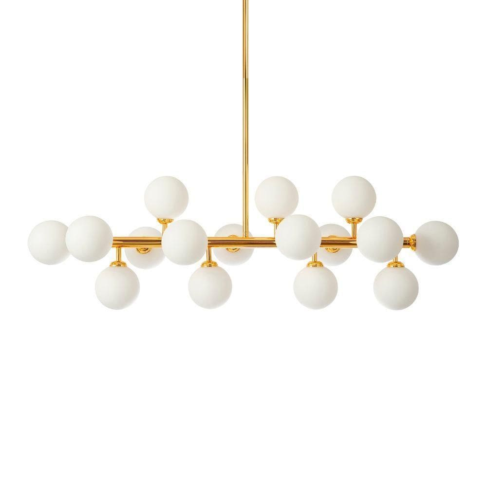 Lustre Pendente Skylight Cotton 3027 Dourado G9 Bivolt Dourado