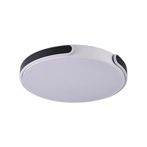 Plafon Astraled Kappa P-9924 Led Bivolt Branco Preto