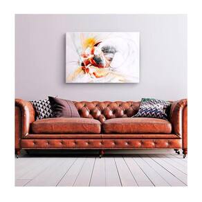 Quadro Decorativo Abstratos E Geométricos Clean Dynamic Borda Infinita Tamanho:120 X 80 Cm