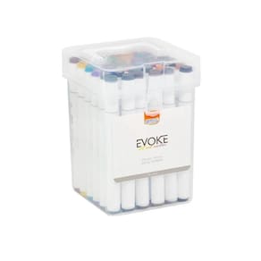 Marcador Artístico Evoke Dual Marker Brw 36 Cores