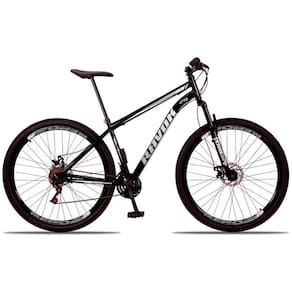 Bicicleta Mountain Bike 21 Velocidades Aço Suspensão Shimano Cor:cinza