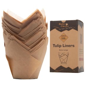 Forros de cupcake Bake Choice Nordic Paper 100 unidades, tamanho grande