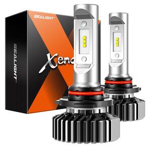 Lâmpadas ATV SEALIGHT 9006/HB4 22000LM 6000K brancas (pacote com 2)