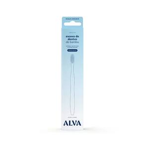 Escova Dental Bambu Cerdas Macias Adulto Alva