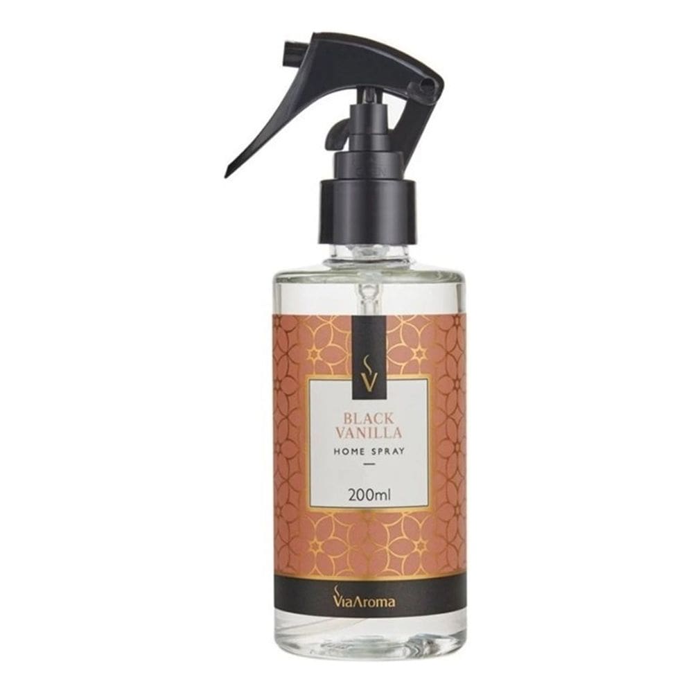 Home Spray Black vanilla Via Aroma - 200ml