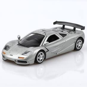 Carro fundido sob pressão TOKAXI Mclaren F1 1994 1/36 Scale Silver Kids
