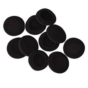 Substituições da capa de fones de ouvido Sponge WOIWO 30 PCS Black