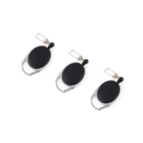 Chaveiro WOIWO Extensível Anti-Roubo Anti-Perda, 3 unidades
