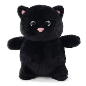 Pelúcia Stuffed Animal Sew Butiful 8 Black Cat de 23 cm para crianças