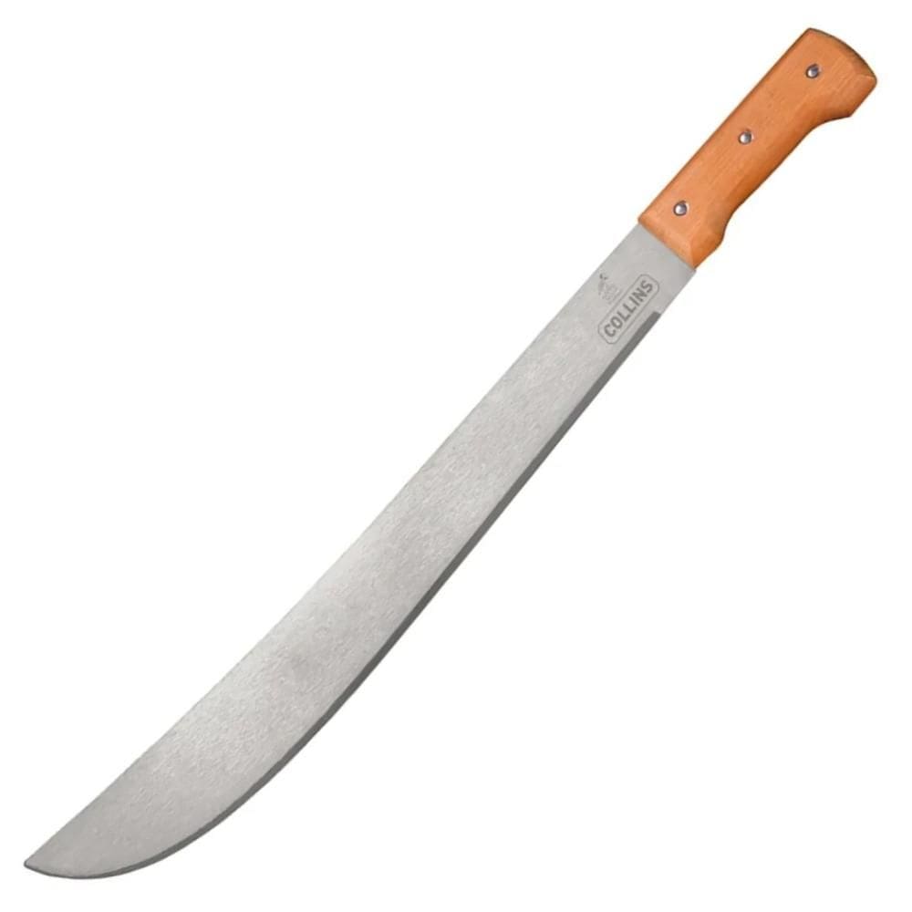 Facão Mato Reforçado Cabo Madeira Collins 22``