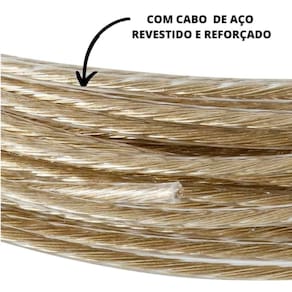 Cabo de Aço Plastificado para Varal Nacional 20m