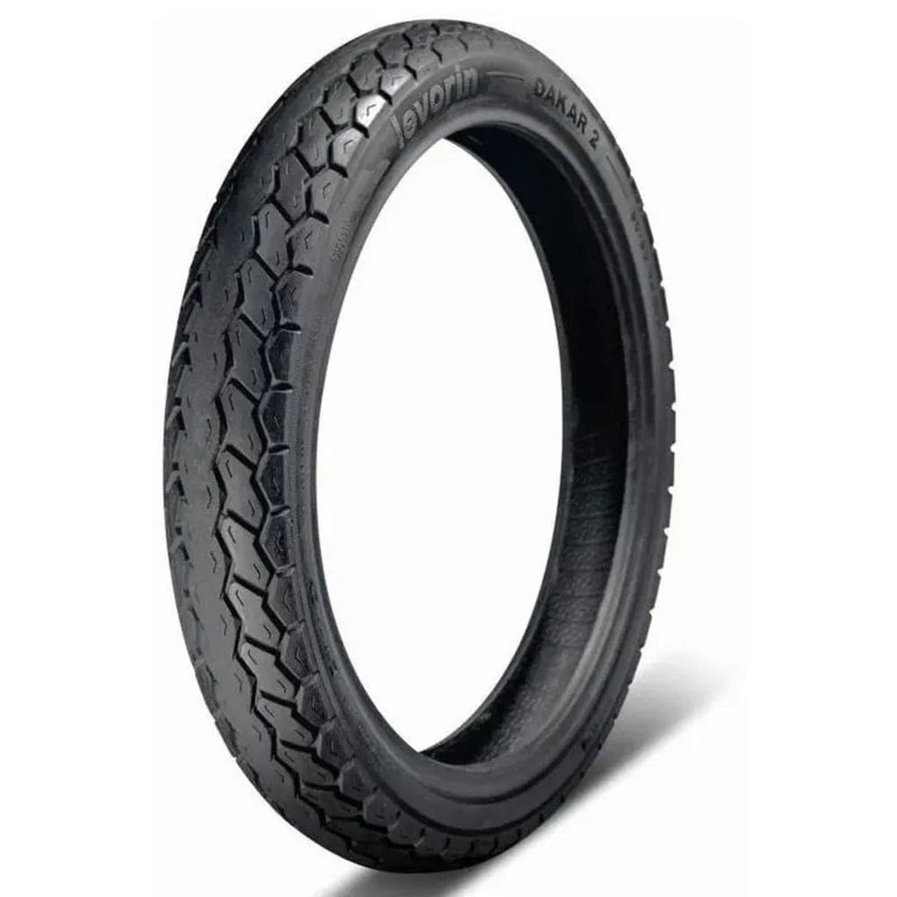 Pneu Moto Levorin Aro 14 Dakar II 80/100-14 49L TL - Traseiro