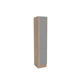 Módulo De Cozinha Politorno Campanele Paneleiro Campanele Com 2 Portas 60cm Castanho Cinza-politorno