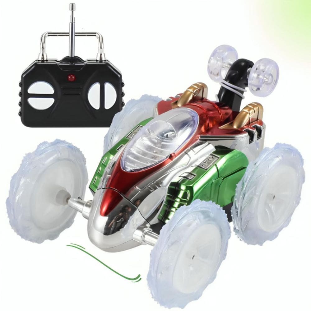 Carrinho Controle 4X4 Gira 360 Com Luz Led