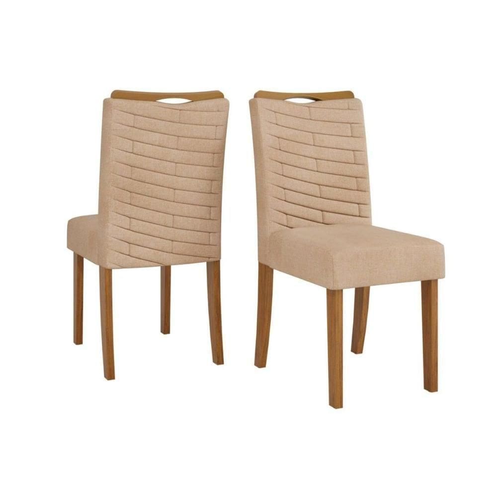 Cadeira De Cozinha Julia Freijó Linho Saara Bege