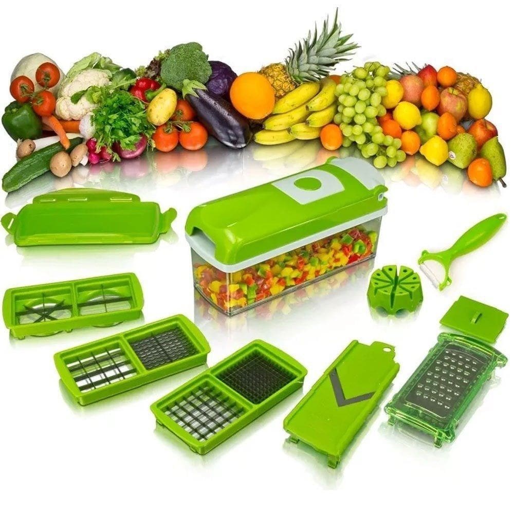 Cortador Fatiador Multifuncional para Legumes Verduras