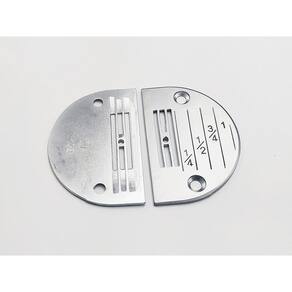 Chapa Agulha 3 Carreiras Furo 24 Máquina Reta E-24 QX - QXyun