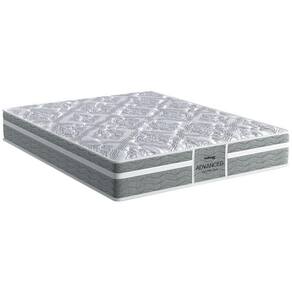 Colchão King Anatômico D28 - Prodormir Advanced Tech1000 Plus Euro Pillow Gray (193x203x24) - Probel