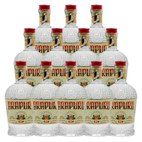 Gin Nacional Arapuru London Dry 700ml 12 Unidades