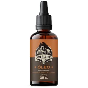 Óleo para Barba Vanilla Coffee Fortalece e Hidrata 25mL Don Alcides
