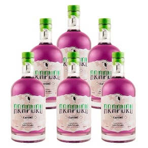 Gin Nacional Arapuru Cafuné Jabuticaba 750ml 6 Unidades