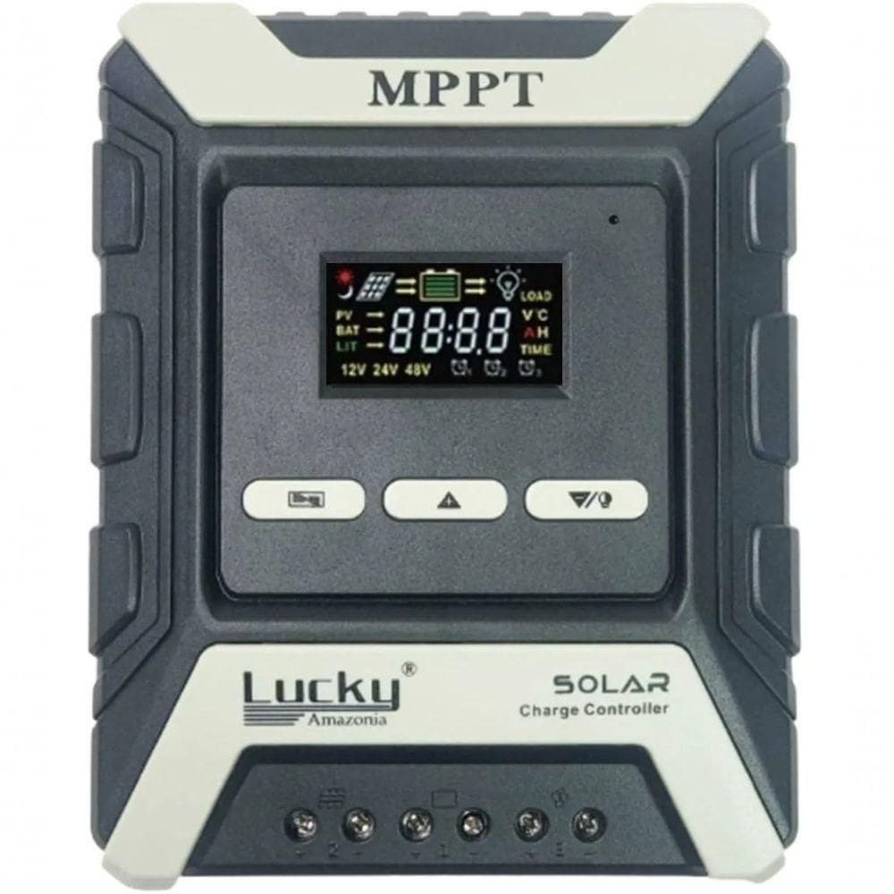 Controlador De Carga Placa Solar Mppt 40a - 12-24-48v Lucky