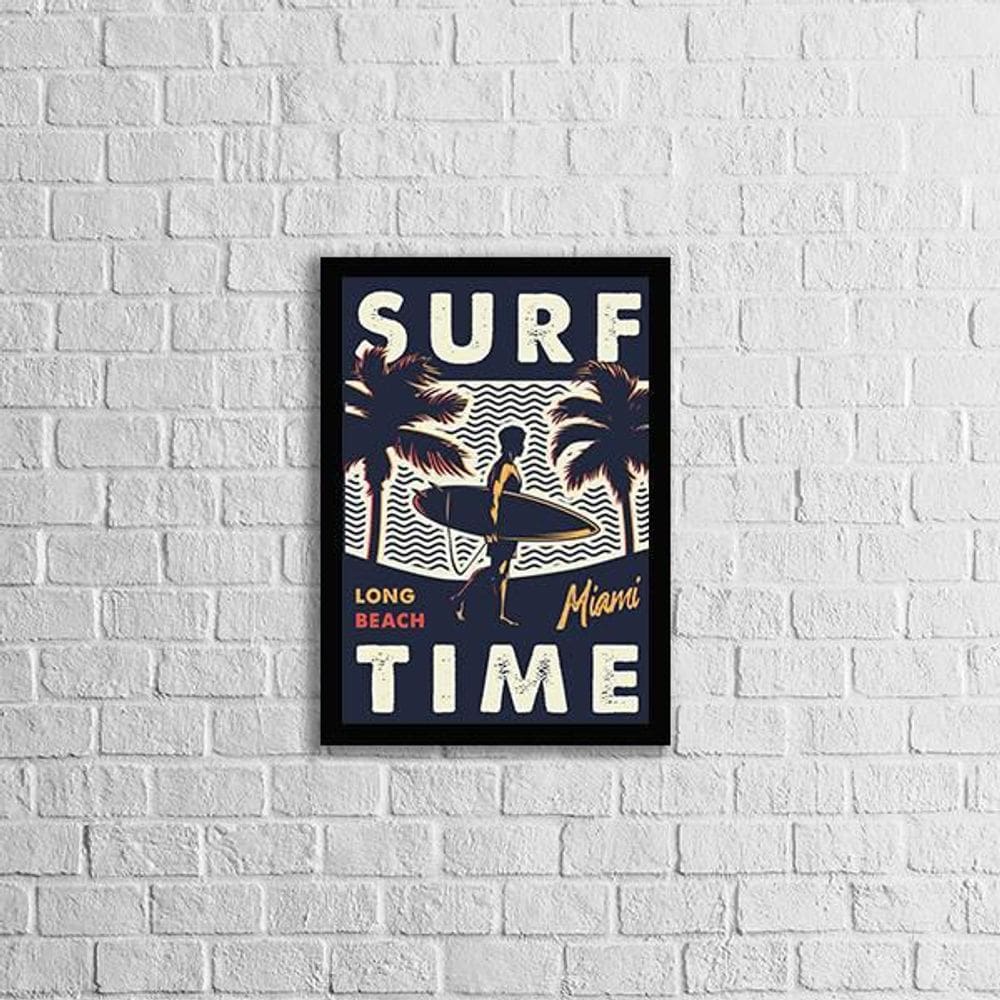 Quadro Surf Time 24X18Cm 002