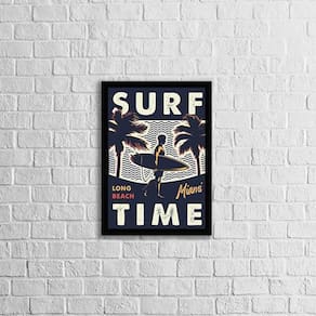 Quadro Surf Time 24X18Cm 002