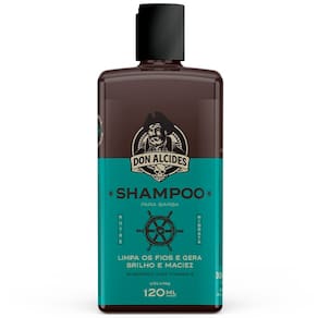 Shampoo para Barba Calico Jack Herbal, Refrescante e Ousado 120mL Don Alcides