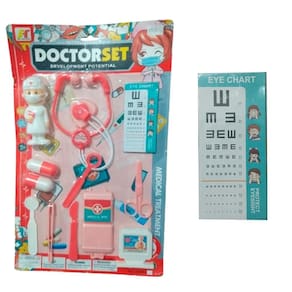 Kit Médico Brinquedo Doctor Set Trenamento Médico Wm238601