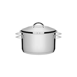 Caçarola Tramontina Solar Funda Em Aço Inox Com Tampa 20 Cm 3,6 L