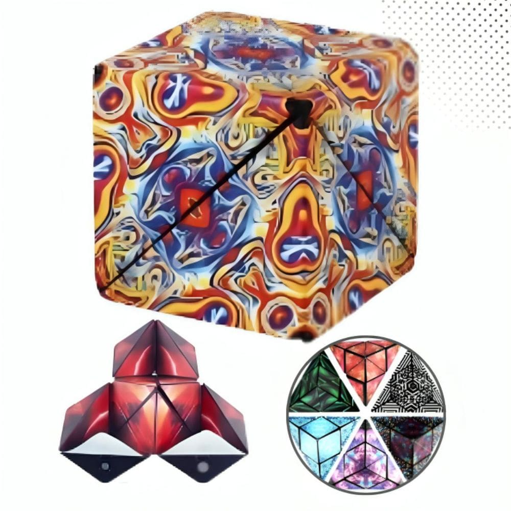 Shape Shifting Galaxy Cube Estrutura Qiyi Magnetic