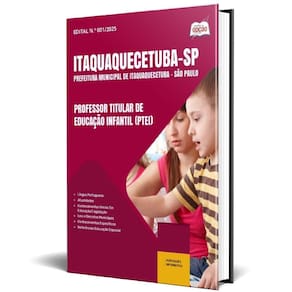 Apostila Prefeitura Itaquaquecetuba Sp 2025 Professor