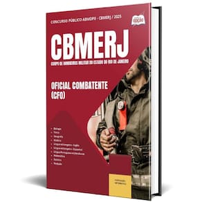 Apostila Cbmerj 2025 - Oficial Combatente - Cfo