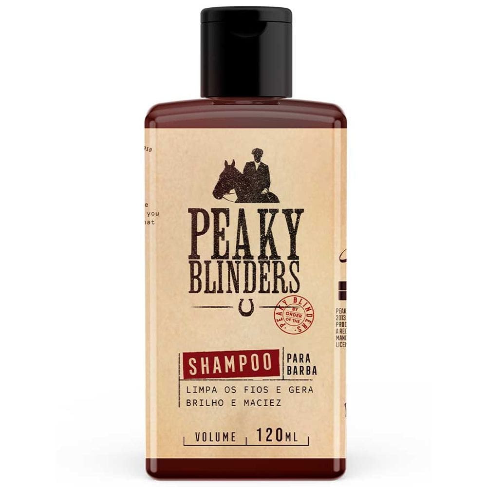 Shampoo Para Barba Peaky Blinders Premium 120mL Don Alcides