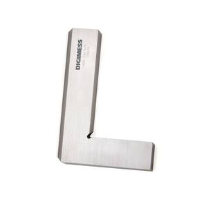 Esquadro De Precisão 100X70Mm Aco Inox Com Fio Classe 0