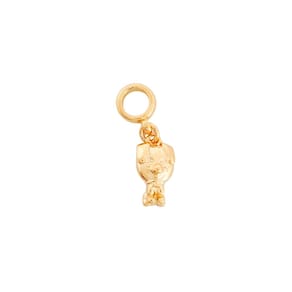 Berloque Cachorro Pet Pendurado Banhado a Ouro