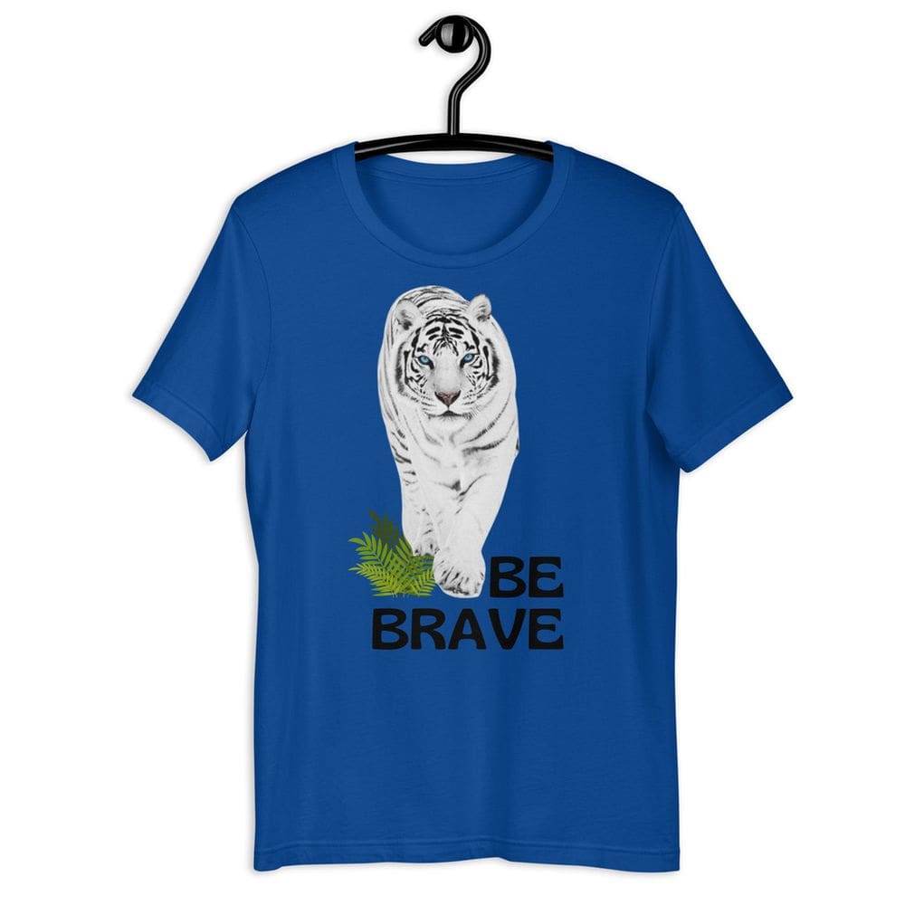 Camiseta Tshirt Masculina Tigre Be Brave