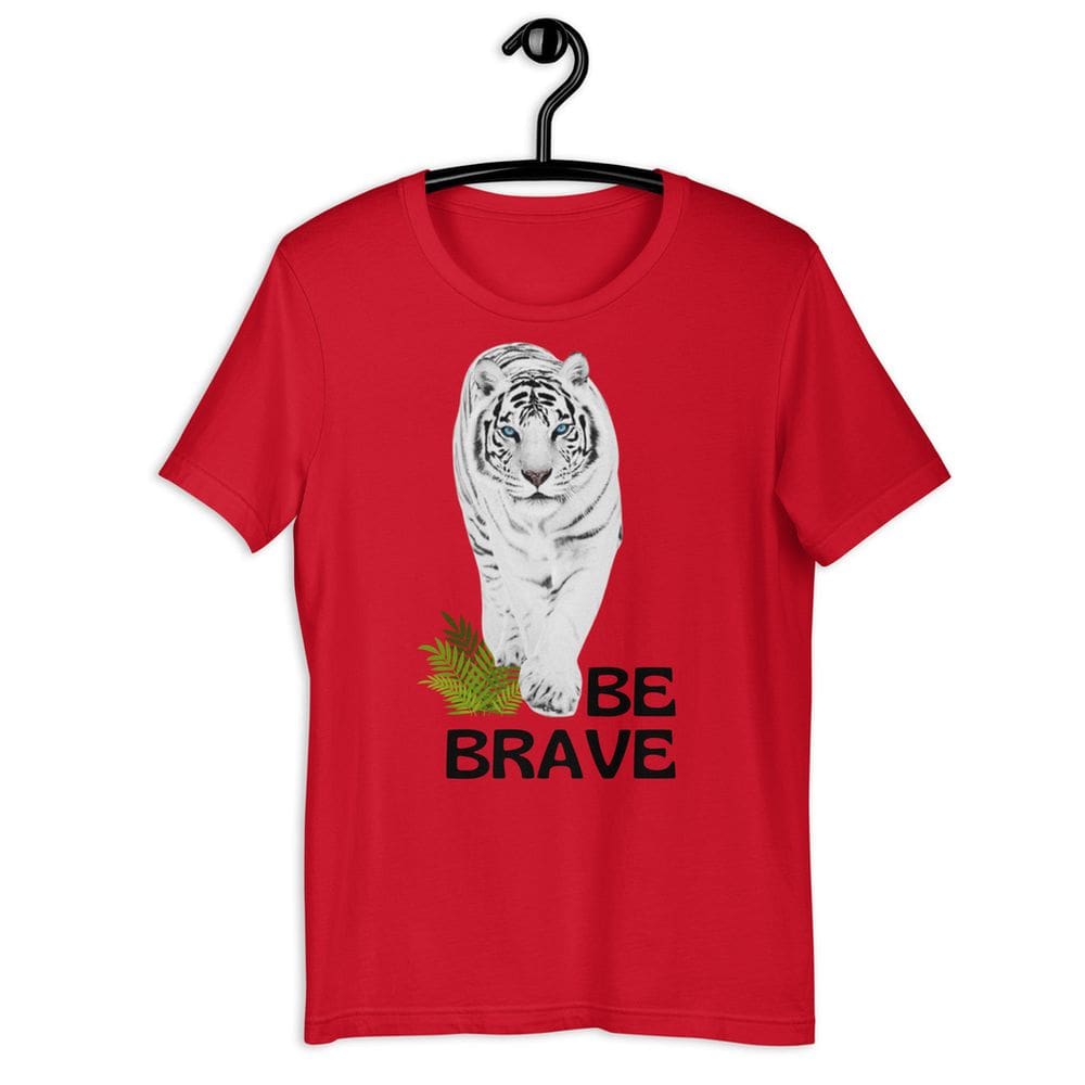Camiseta Tshirt Masculina Tigre Be Brave