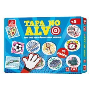 Jogo De Agilidade Tapa No Alvo C/ Objetos Com 48 Pares
